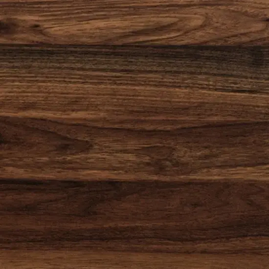 Fariat Walnut Wood and Metal Display Shelf with Desk Brown/Black - Baxton Studio image {4}