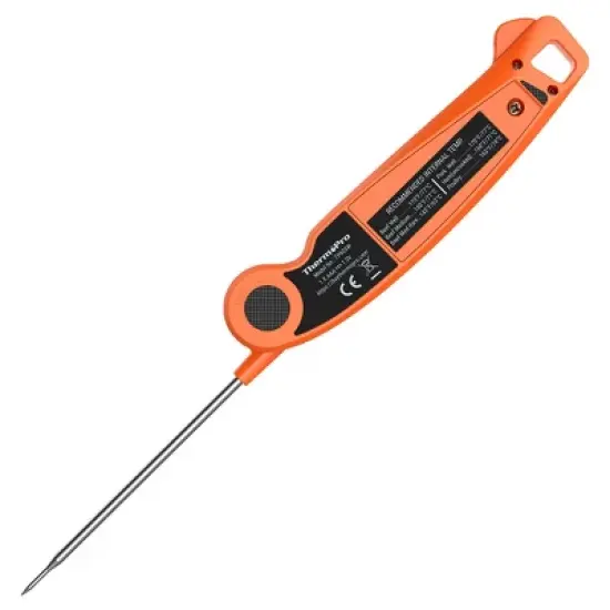 ThermoPro TP605W Waterproof Digital Instant Read Meat Thermometer Food Candy Cooking Kitchen Thermometer with Magnet and Backlight image {8}