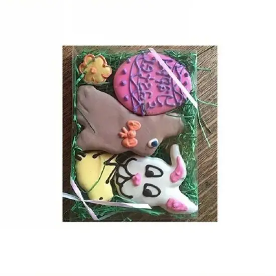 Midlee Easter Bunny Gift Box Dog Treats image {2}