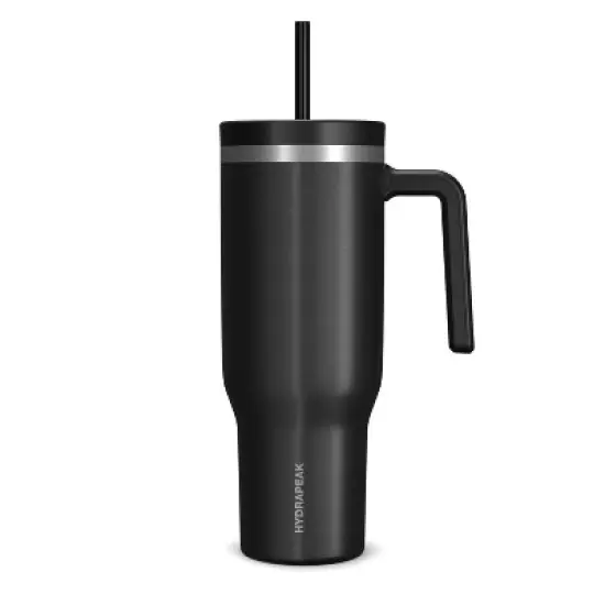 Hydrapeak Voyager 40oz Tumbler with Handle and Straw  image {16}