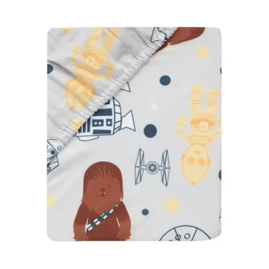 Lambs & Ivy Star Wars Signature Millennium Falcon 3-Piece Baby Crib Bedding Set image {8}