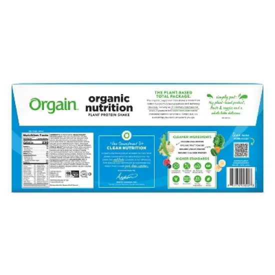 Orgain Organic Vegan Protein Shake - Vanilla Bean - 12ct image {3}
