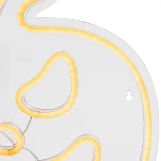 Northlight LED Jack-O-Lantern Neon Lighted Halloween Decoration - 15" - Orange image {5}