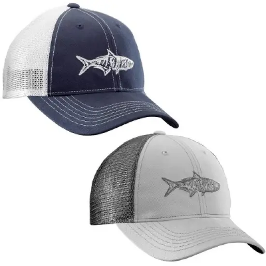 Flying Fisherman Tarpon Trucker Hat image {2}
