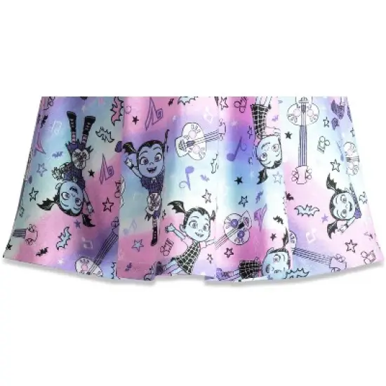 Disney Vampirina Toddler Girls Fashion Short Sleeve Dress Purple  image {3}