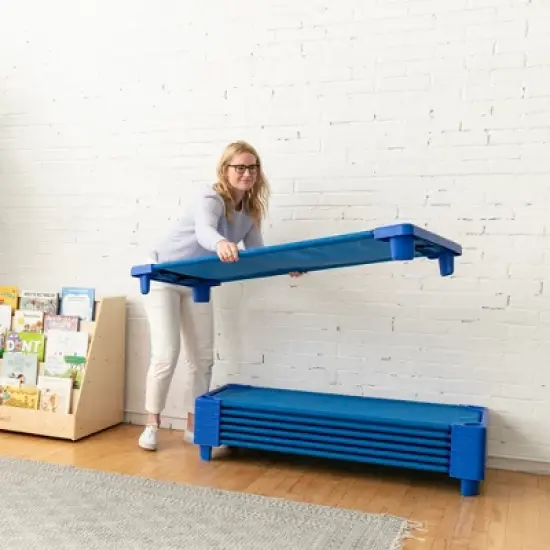 ECR4Kids Streamline Cot, Ready-To-Assemble, Standard Size image {6}