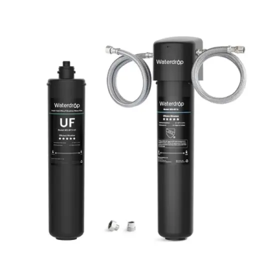 Waterdrop 15UA Under Sink Water Filter System, Under Counter Water Filter Direct Connect to Kitchen Faucet, Extra RF15 Replacement Filter image {7}