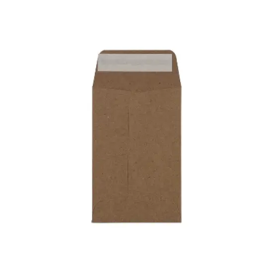 LUX #4 Coin Envelopes (3 x 4 1/2) - Grocery Bag 50/Pack 70lb. Grocery Bag (4CO-GB-50) image {5}