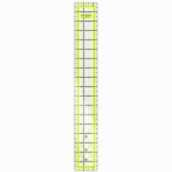 Arteza Acrylic Quilter's Ruler, 2.5"x18" image {2}