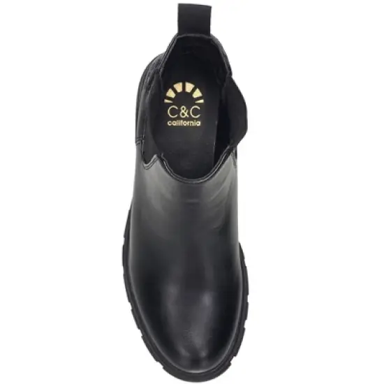C&C California Women's Destiny Lug Sole Chelsea Booties image {4}