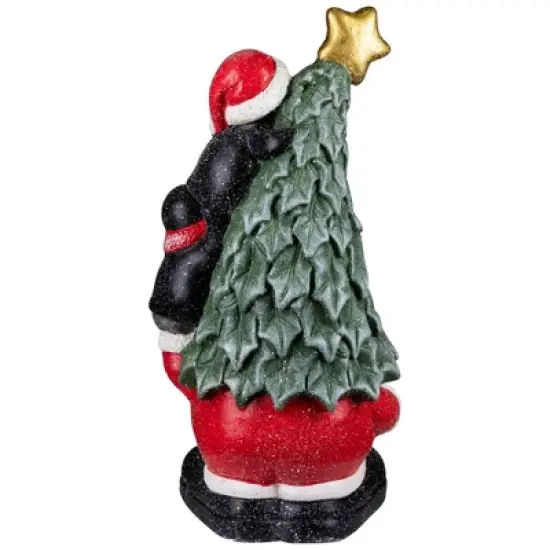Northlight Lighted Gnome with Penguins Christmas Decoration -17" - Clear LED Lights image {11}