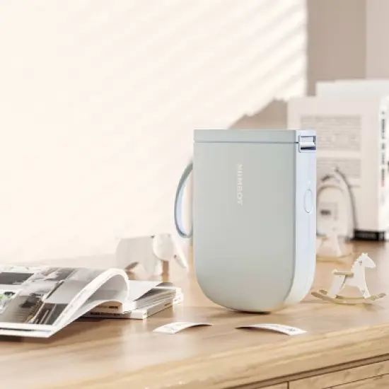 Niimbot D11 Portable Rechargeable Label Maker Blue image {2}