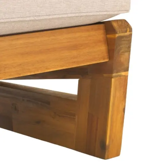 Chester 2 Seater Sofa - Indoor/Outdoor - PAT7322 - Natural/Light Grey - Safavieh image {8}