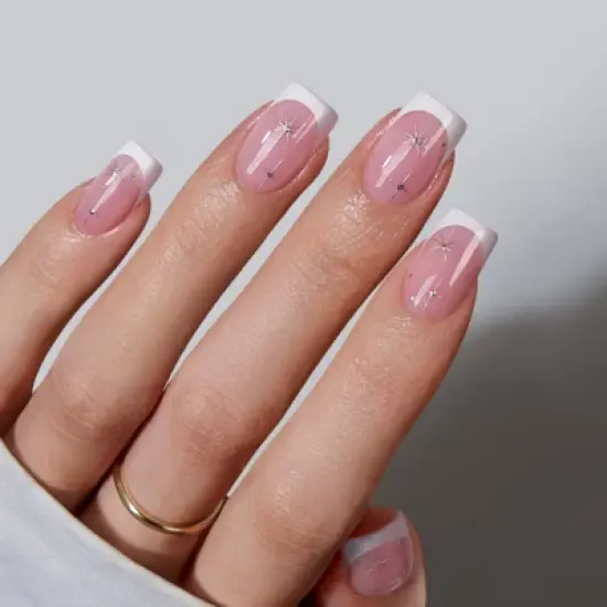 BTArtbox Press-On Nails - Starlit Sparkle - S Square - 32ct image {8}