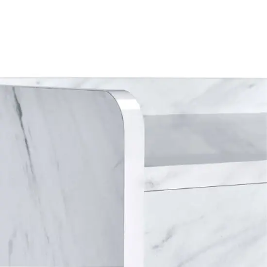 Ravyn Desk White Marble - Picket House Furnishings image {4}
