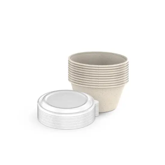 Simply Green 10pc 3 Cups Round Meal Prep Food Storage Container Kit image {3}