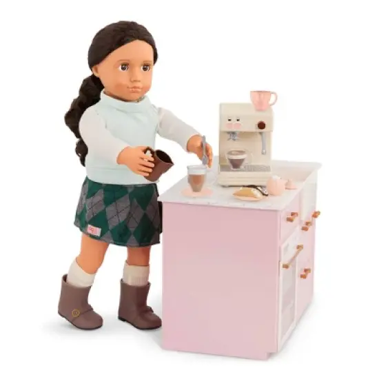 Our Generation Brewed for You Coffee Maker Accessory Set for 18" Dolls image {1}