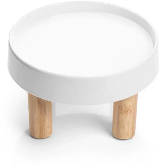 CatGuru Cat Food Table, Raised Stand for Food and Water Cat Bowls image {7}