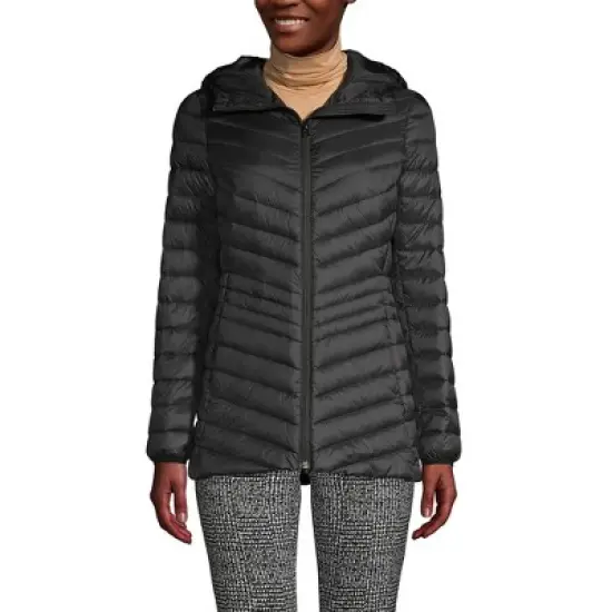 Lands' End Women's Ultralight Packable Down Jacket image {2}