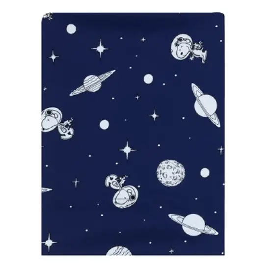 Bedtime Originals Astronaut Snoopy 5-Piece Navy/Blue Space Toddler Bedding Set image {4}
