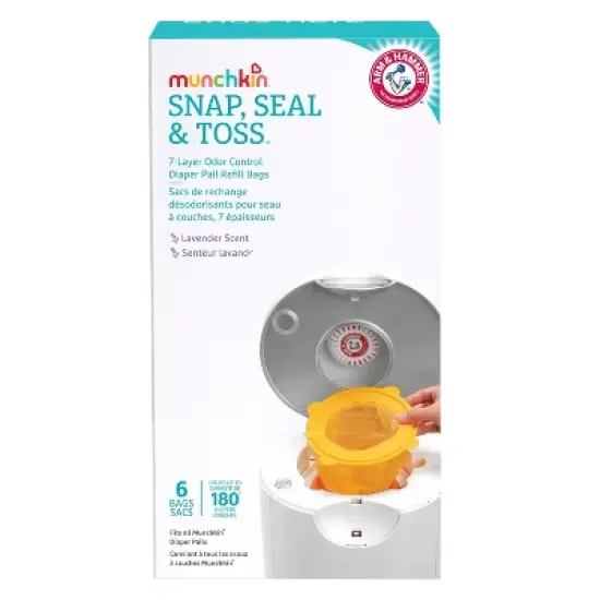 Munchkin Diaper Pail Baby Registry - Starter Set image {7}