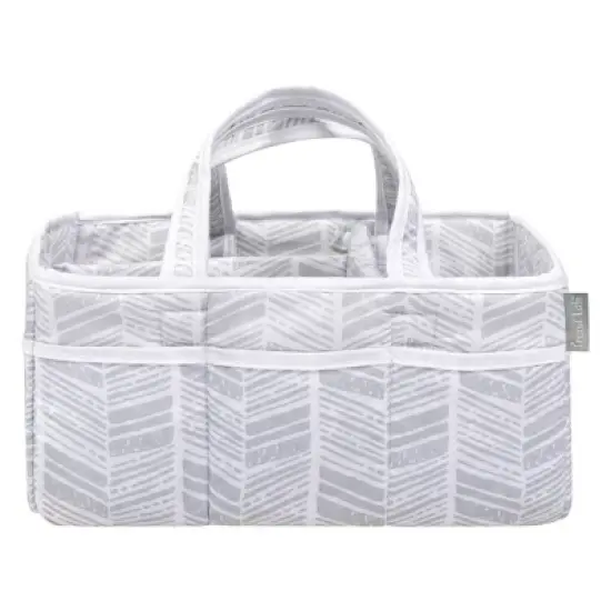 Trend Lab Storage Caddy - Gray Herringbone image {2}