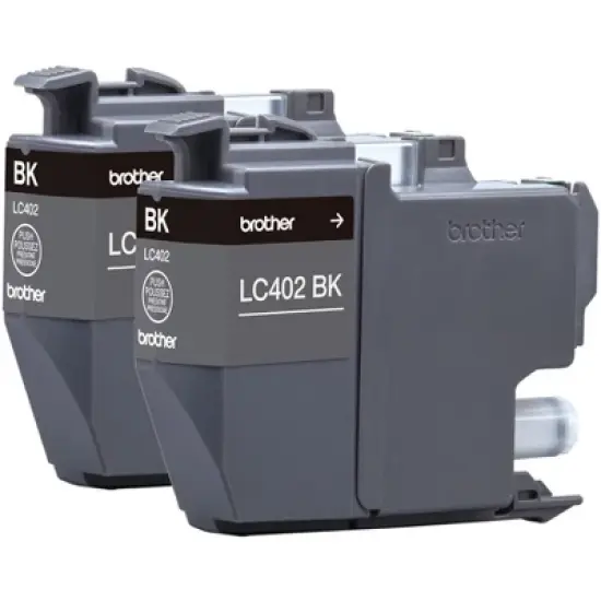 Brother Original High Yield Ink Cartridge - Black - 2 Pack - LC4022PKS. image {3}