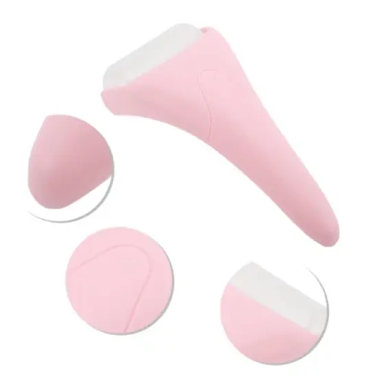 Unique Bargains Durable Ice Facial Roller Light Pink 1 Pc image {2}