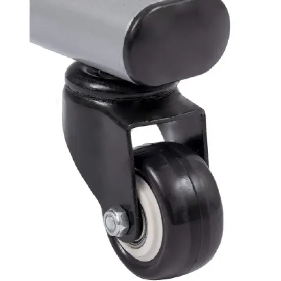 Stand Up Desk Store Rolling Mobile Magnetic Whiteboard Room Divider Dry Erase Board for Home or Classroom (Combo Whiteboard/Tackboard, 40" W x 72" H) image {8}