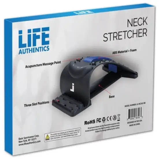 Life Authentics  Neck Stretcher Board- 3 Levels  Helps Relieve Neck Pain, Upper Back And Shoulder Relaxer Miscel Relaxer Pre/Post Workout image {3}