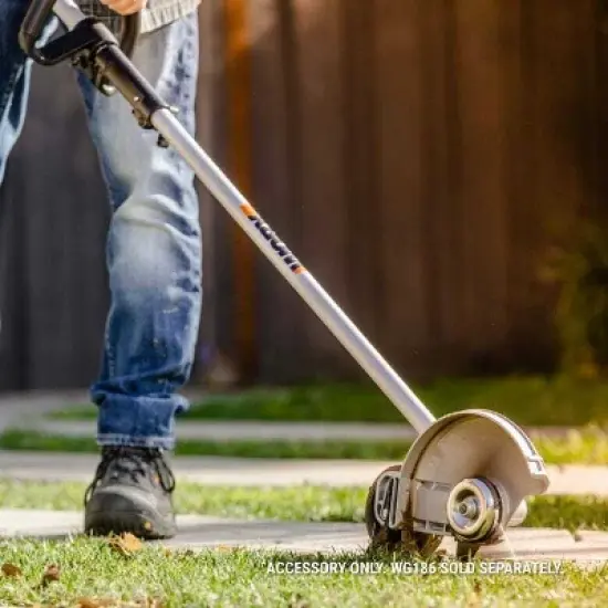 Worx WA0223 40V Nitro Driveshare 8" Universal Lawn Edger Attachment image {2}