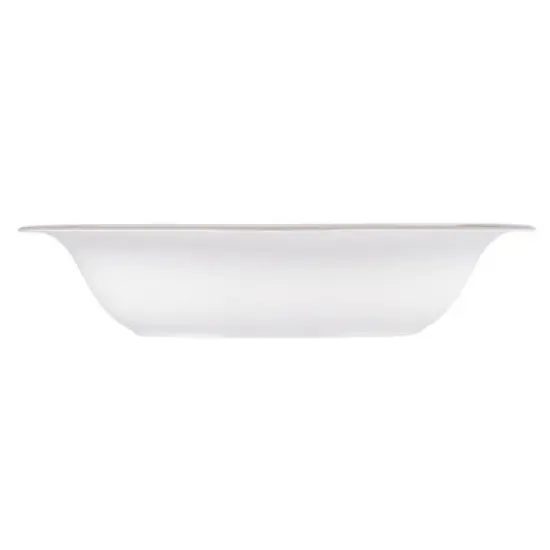 Vera Wang Lace Gold Open Oval Dish 25cm 9.8in image {1}