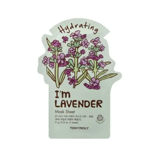 TONYMOLY Lavender Face Sheet Mask - 0.74oz image {4}