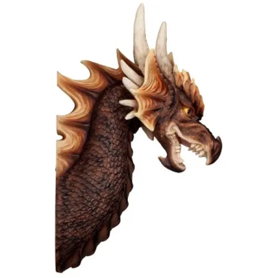 Design Toscano The Ruthless Knavesmire Dragon Trophy Wall Sculpture by artist Liam Manchester image {7}