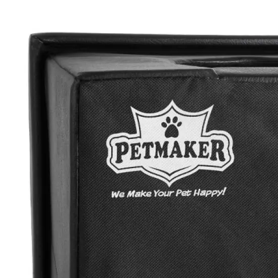 Pet Adobe Multipurpose Pet House Ottoman &ndash; 15" x 15" x 15", Black image {4}