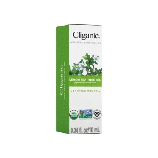 Cliganic Organic Lemon Tea Tree Oil, 10ml image {5}