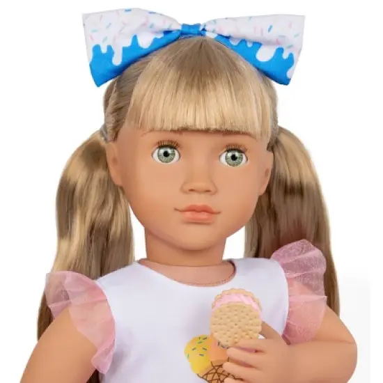 Our Generation Lorelei & Storybook Posable 18" Ice Cream Doll image {3}