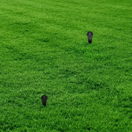 Amber Fight Gear Discus & Shot Put Markers (Set of 10) Track & Field Equipment,Secure Placement,Metal Construction for Competitions and Training image {6}