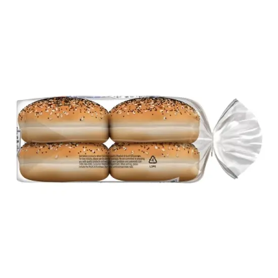 Ball Park Everything Hamburger Bun - 16oz image {12}