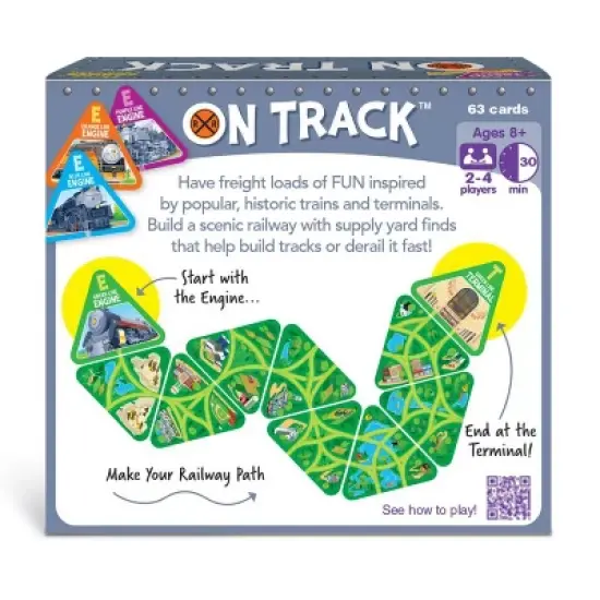 TREND ON TRACK Three Corner Card Game, Pack of 3 image {4}