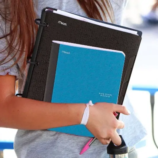 Five Star 80pg Wide Ruled Composition Notebook 9.75"x7.5": Flexible Cover, Acid-Free, Rounded Corners, Adult Stationery image {7}