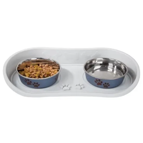 Pet Adobe Non Skid Pet Bowl Tray image {2}