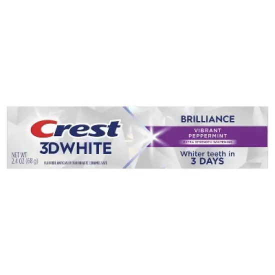 Crest 3D White Brilliance Vibrant Toothpaste - Peppermint - 2.4oz image {13}