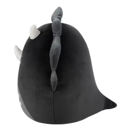 Squishmallows 12" Black Skeleton Triceratops Medium Plush image {5}