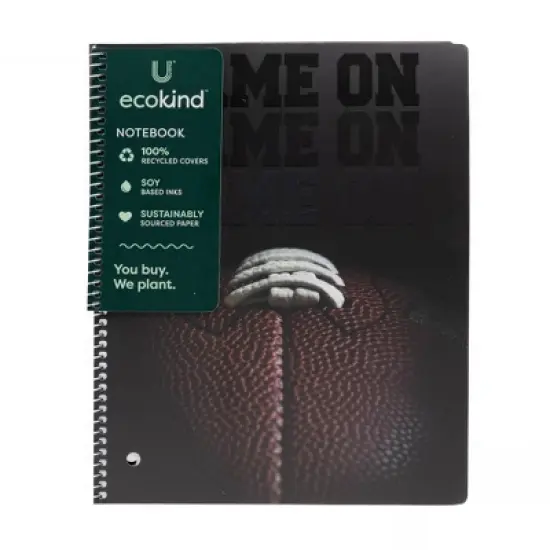 Continental Accessory Game On Football Subject Notebook 80ct Wide Ruled, School Supplies image {1}