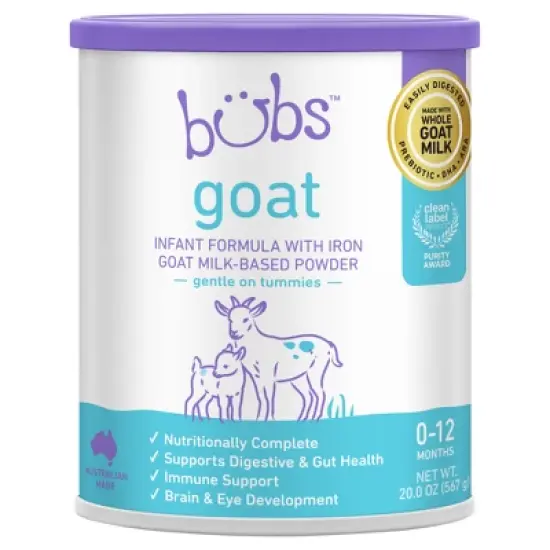 Bubs Easy Digest Goat Infant Formula Powder - 20oz image {11}