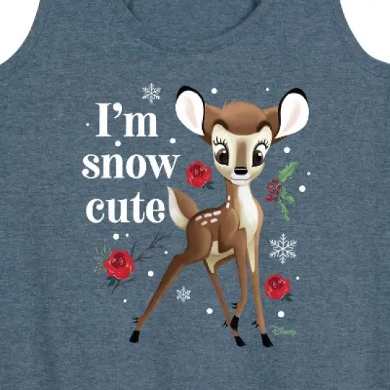 Women's - Disney - Christmas - I'm Snow Cute Graphic Racerback Tank image {1}