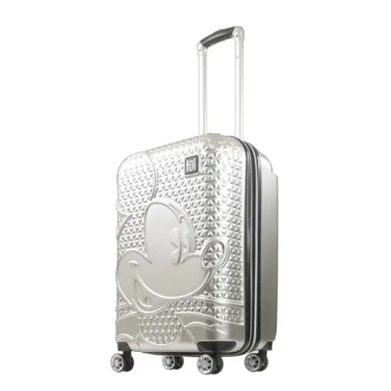 FUL Disney Textured Mickey Mouse 26in Hard Sided Rolling Luggage image {6}
