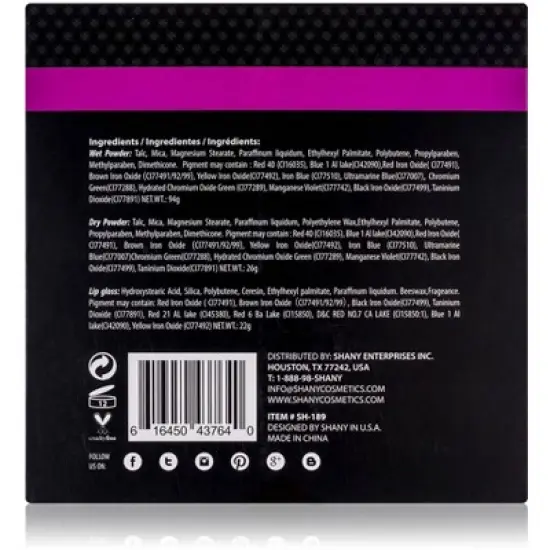 SHANY Pro All in One Makeup Kit - All About That Face image {3}