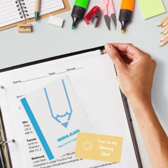 Avery Diamond Clear Secure Top Sheet Protectors, Super Heavyweight, 2-Pack, 50 Page Protectors (86009) image {1}